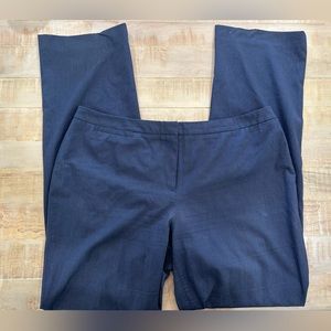 Halogen navy blue women’s work pants business bottoms